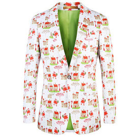 Conceptions hommes costume floral manteau grande taille hommes