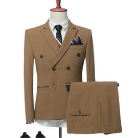 Blazers d'affaires unie costume couleur mode nouveaux