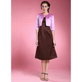 Onirique violet vintage taffetas | timeless bolero simple