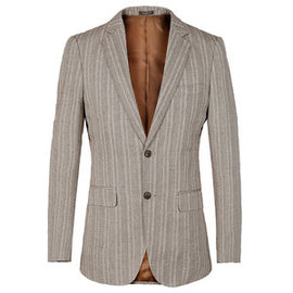 Marque slim fit costume hommes blazer de luxe veste