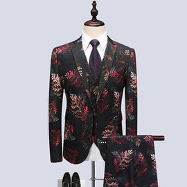 Ensemble blazer mode hommes 3 pièces costumes de mariage hommes