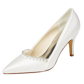 Chaussures de mariage formel printemps taille réelle du talon 3.15 pouce (8cm) talons hauts