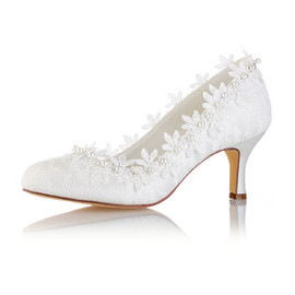 Chaussures de mariage taille réelle du talon 2.56 pouce (6.5cm) élégant printemps