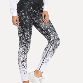 Leggings à taille élastique enchanteur