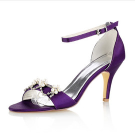 Chaussures pour femme romantique printemps taille réelle du talon 3.15 pouce (8cm) talons hauts