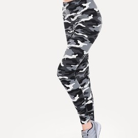 Legging à motif séduisant de camouflage