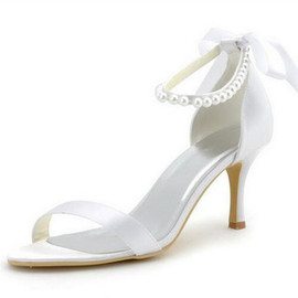 Chaussures de mariage luxueux taille réelle du talon 3.54 pouce (9cm) talons hauts eté