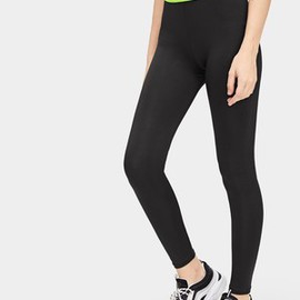 Legging skinny lettres avec imprimé