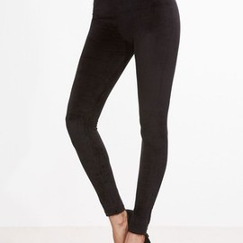 Legging skinny séduisant en velours