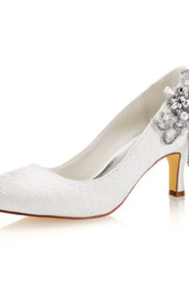 Chaussures de mariage eté dramatique romantique classique