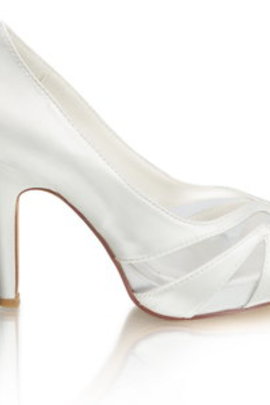 Chaussures de mariage éternel plates-formes romantique talons hauts automne hiver luxueux