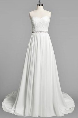 Robe de mariée facile classique romantique a-ligne ruché