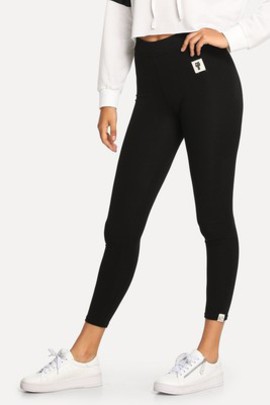 Legging avec patch fabuleux moulant