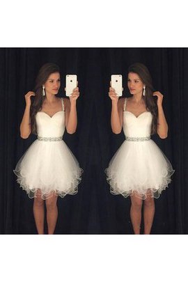 Robe de mariée nature de lotus avec sans manches avec perle ligne a