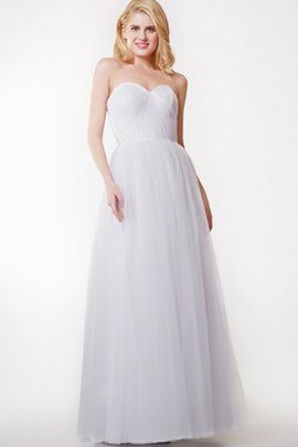 Robe demoiselle d'honneur plissage moderne facile romantique textile en tulle