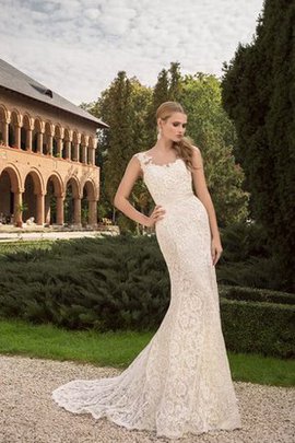 Robe de mariée sexy v encolure de traîne courte avec nœud à boucles ceinture