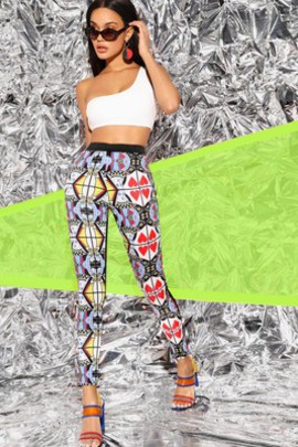 Legging charmant avec imprimé délicat