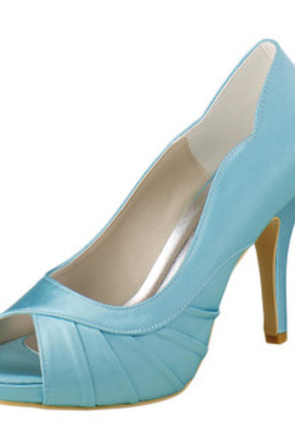 Chaussures de mariage charmante plates-formes talons hauts taille réelle du talon 3.94 pouce (10cm)