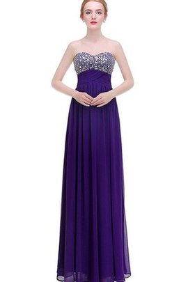 Robe de bal ligne a ruché avec sans manches de col en cœur v encolure