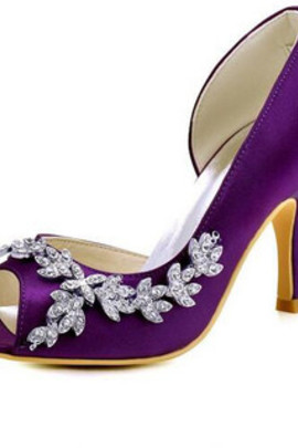 Chaussures de mariage taille réelle du talon 3.15 pouce (8cm) talons hauts éternel printemps eté