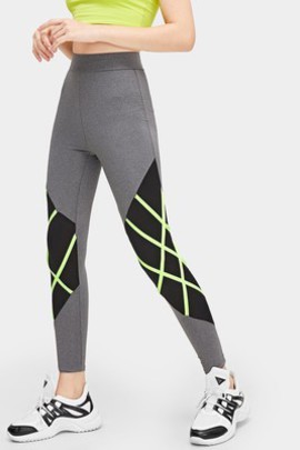 Legging croisées fabuleux avec rayures