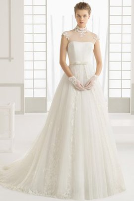 Robe de mariée solennel attirent elevé bucolique avec sans manches