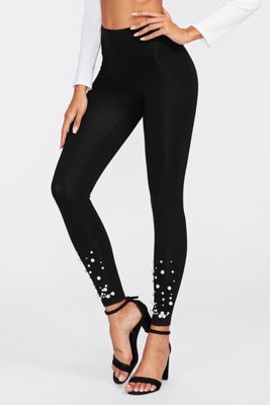 Legging haute qualité avec perles honorable