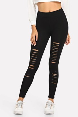 Legging découpé fascinant moulant