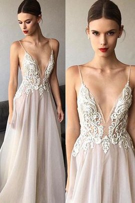 Robe de mariée avec décoration dentelle de princesse parfait en tulle avec zip