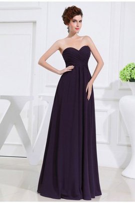 Robe demoiselle d'honneur plissage de princesse fermeutre eclair manche nulle ligne a
