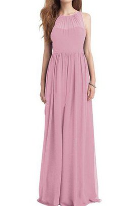 Robe demoiselle d'honneur longue ruché trou serre jusqu'au sol en chiffon