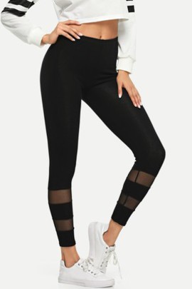 Legging moulant absorbant en tulle