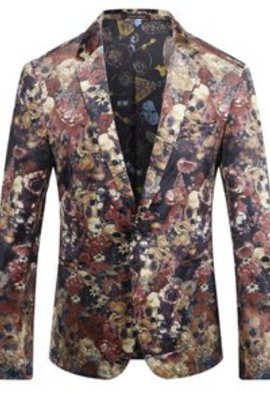 Costume vestes décontracté floral fleur de gamme