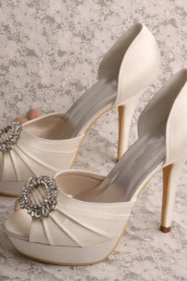 Chaussures de mariage plates-formes talons hauts hauteur de plateforme 0.98 pouce (2.5cm) élégant
