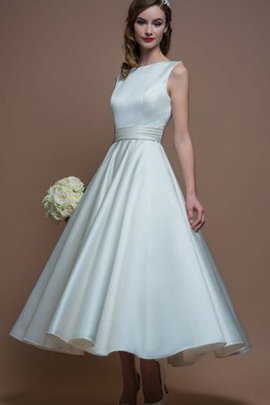 Robe de mariée longue sexy simple a-ligne avec sans manches