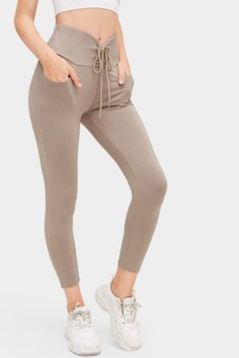 Legging éblouissant avec lacet séduisant