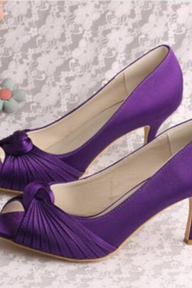Chaussures de mariage taille réelle du talon 3.15 pouce (8cm) talons hauts élégant eté