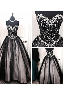 Robe de quinceanera naturel en dentelle pendant cordon de mode de bal