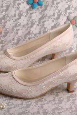 Chaussures de mariage automne classique taille réelle du talon 1.97 pouce (5cm)