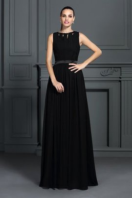 Robe de soirée longue plissé au drapée de tour de ceinture en haute avec chiffon