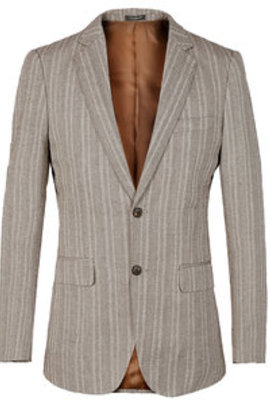 Marque slim fit costume hommes blazer de luxe veste
