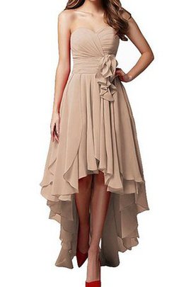 Robe demoiselle d'honneur avec gradins ceinture en étoffe en chiffon a-ligne de bustier