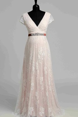 Robe de mariée facile intemporel romantique en dentelle avec perle