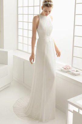 Robe de mariée simple luxueux moderne collant avec chiffon