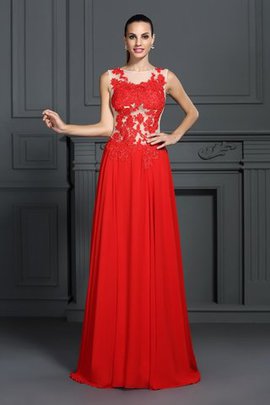 Robe de bal longue decoration en fleur avec chiffon ligne a col en bateau