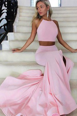 Robe de bal elégant sexy fermeutre eclair dénudé 2 pice