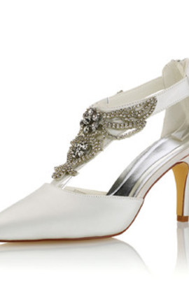 Chaussures pour femme eté talons hauts taille réelle du talon 3.15 pouce (8cm) élégant