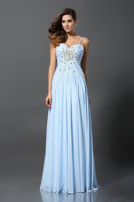 Robe de bal de princesse avec chiffon bandouliere spaghetti ligne a avec sans manches