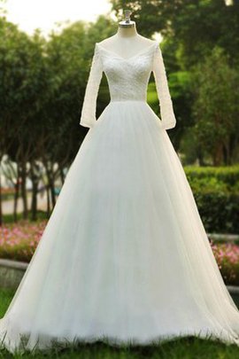 Robe de mariée plissage intemporel textile en tulle dos nu ruché