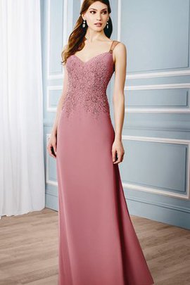 Robe de bal delicat avec perle trou serre de fourreau appliques